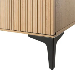 Kidsmill Levi Ledikant 60 x 120 cm - Incl. Rechte Poot - Naturel Eiken