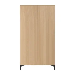 Kidsmill Levi Ledikant 60 x 120 cm - Incl. Rechte Poot - Naturel Eiken