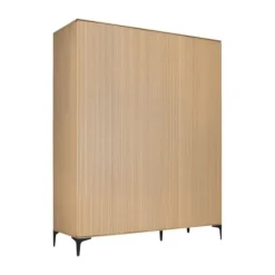 Kidsmill Levi Ledikant 60 x 120 cm - Incl. Rechte Poot - Naturel Eiken