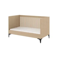 Kidsmill Levi Ledikant 60 x 120 cm - Incl. Rechte Poot - Naturel Eiken