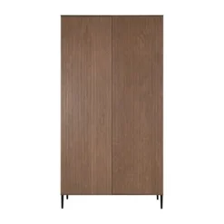 Kidsmill Levi Ledikant 60x120 cm - Ronde Poot - Walnoot