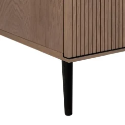 Kidsmill Levi Ledikant 60x120 cm - Ronde Poot - Walnoot