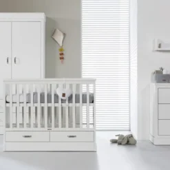 Kidsmill Newport Babybed Wit 60 x 120 cm