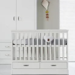 Kidsmill Newport Babybed Wit 60 x 120 cm