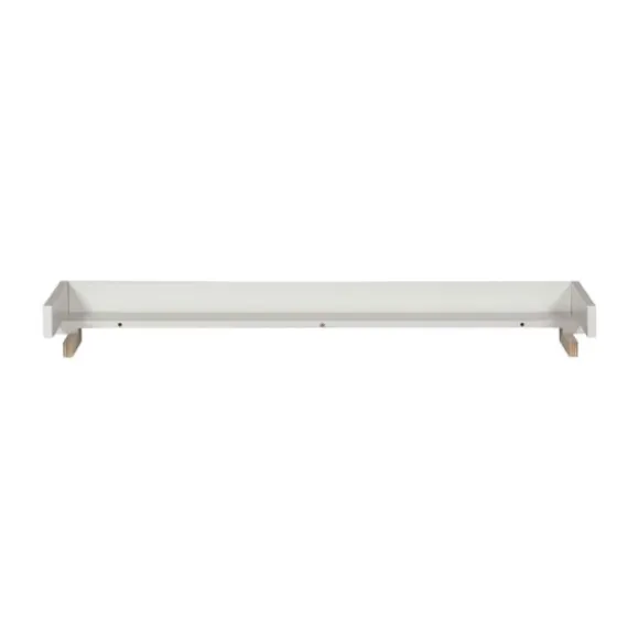 Kidsmill Newport Babykamer Incl. RVS Grepen - Oatmeal / Eiken | Ledikant 60 x 120 cm + Commode + Kast