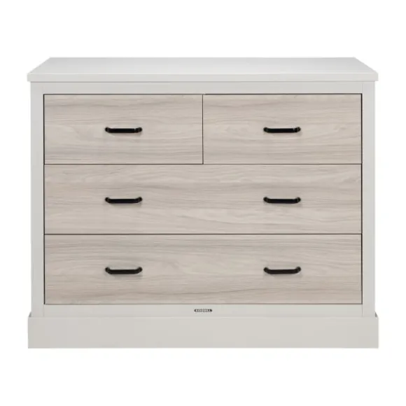 Kidsmill Newport Commode Incl. Zwarte Grepen - Oatmeal / Eiken