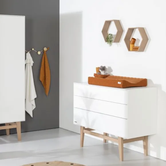 Kidsmill Noud Babykamer Wit | Bed 60 x 120 cm + Commode