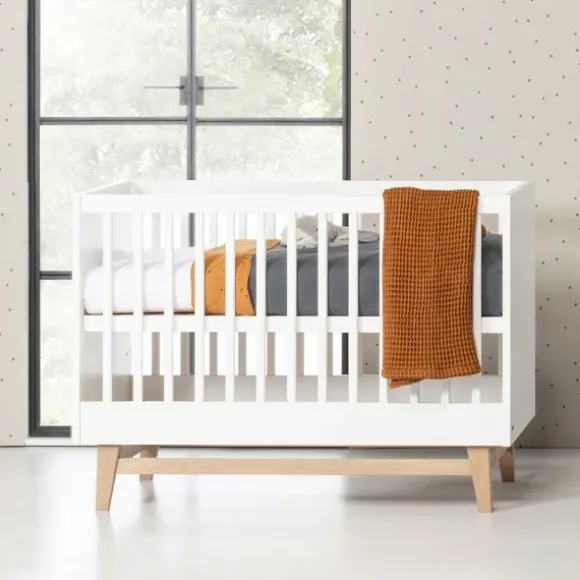 Kidsmill Noud Babykamer Wit | Bed 60 x 120 cm + Commode