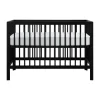 Kidsmill Pure Wood Ledikant Zwart Geborsteld 60 x 120 Cm