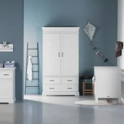 Kidsmill Savigno Kledingkast 2-Deurs Wit Zonder Kruis