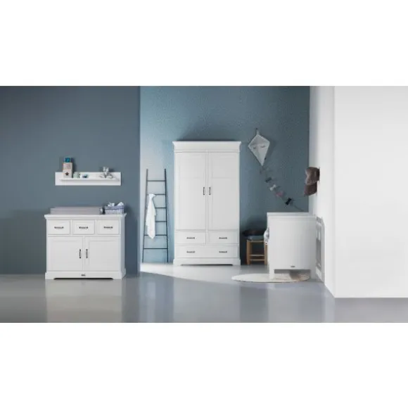 Kidsmill Savigno Kledingkast 2-Deurs Wit Zonder Kruis