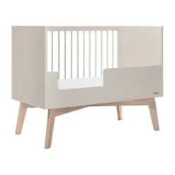 Kidsmill Sixties Ledikant 60 x 120 cm - Oatmeal / Eiken