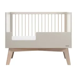 Kidsmill Sixties Ledikant 60 x 120 cm - Oatmeal / Eiken