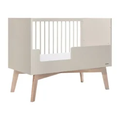 Kidsmill Sixties Ledikant 60 x 120 cm - Oatmeal / Eiken