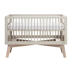 Kidsmill Sixties Ledikant 60 x 120 cm - Oatmeal / Eiken