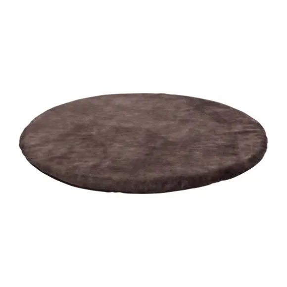 Kidsmill Velours Boxmatras Hoes Rond Naturel 90 cm