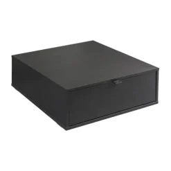 Kidsmill Vince Babykamer Black / Walnut | Bed 60 x 120 cm + Commode Breed