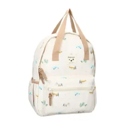 Kidzroom Lille Small Talk Rugzak - Beige