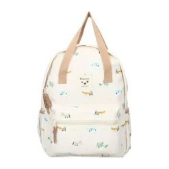 Kidzroom Lille Small Talk Rugzak - Beige