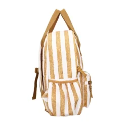 Kidzroom Lille Stripe Frenzy Rugzak - Brown
