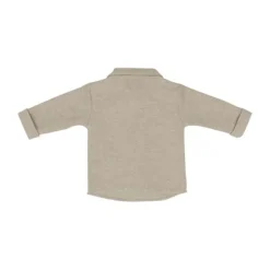 Klein Baby Cardigan - maat 56 - Beige Melange