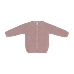 Klein Baby Cardigan - maat 50 - Fawn