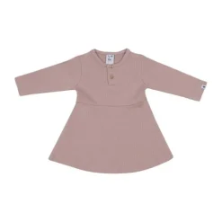 Klein Baby Jurk Rib - maat 50 - Fawn