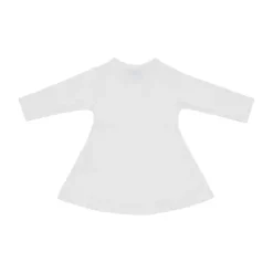 Klein Baby Jurk Rib - maat 50 - Natural White
