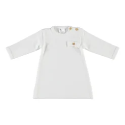 Klein Baby Jurkje - Mt. 50 - Natural White