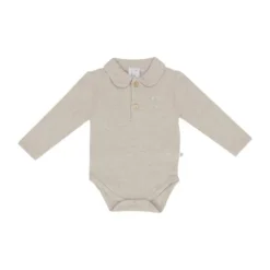 Klein Baby Polo Romper - Mt. 50 - Beige Melange