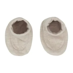 Klein Baby Slofjes – Beige Melange