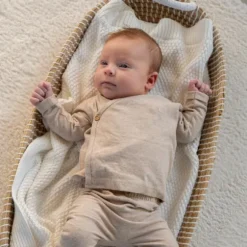 Klein Baby Wrap Top - Mt. 50 - Beige Melange