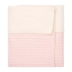 Koeka Amsterdam Wafel Wiegdeken - Maat 100 x 75 - Cotton Fleece - Candy