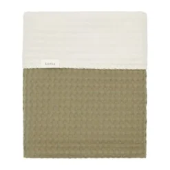 Koeka Amsterdam Wafel Wiegdeken - Cotton Fleece - Natural