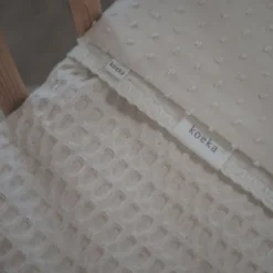 Koeka Amsterdam Wafel Wiegdeken - Cotton Fleece - Natural