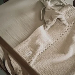 Koeka Elba Wiegdeken - Lace - Naturel