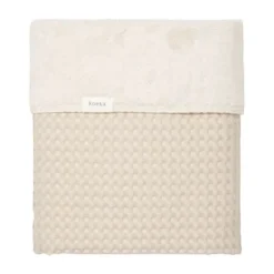 Koeka Oslo Ledikantdeken Wafel / Teddy Sand / Pebble