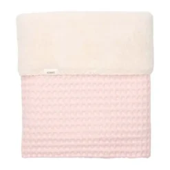 Koeka Oslo Ledikantdeken - Maat 100 x 150 - Wafel/Teddy - Candy