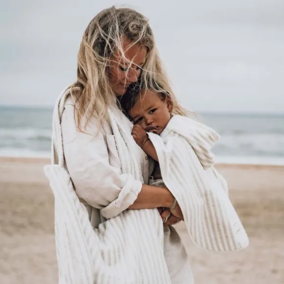Koeka Playa Badponcho - Maat 74/80 - Sand