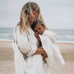 Koeka Playa Badponcho - Maat 74/80 - Sand