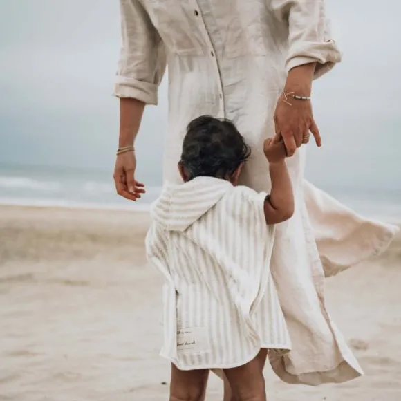 Koeka Playa Badponcho - Maat 74/80 - Sand