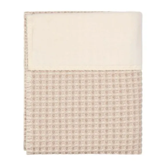Koeka Wiegdeken - Cotton Fleece Wafel Amsterdam - Crumble