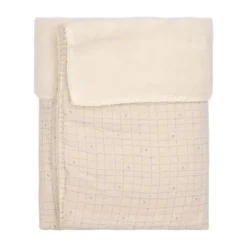 Koeka Wiegdeken Teddy - Lind Warm White 75x100 cm