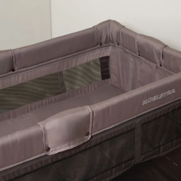 Koelstra Travelsleeper T5 Campingbedje Met Verhoger - Truffle Grey