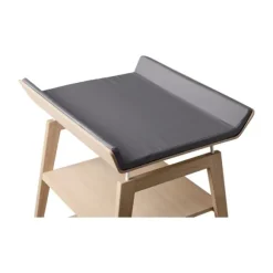 Leander Linea Aankleedkussenhoes - Cool Grey