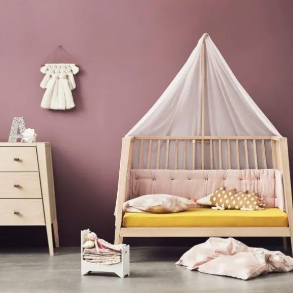 Leander Linea Babybed - Beech