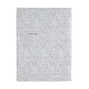 Ledikantlaken Flower - Nordic Blue - 120 x 150 cm