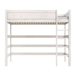 Life Time Hoogslaper Deluxe - White Wash - 177 cm - 120 cm
