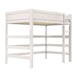 Life Time Hoogslaper Deluxe - White Wash - 177 cm - 120 cm