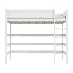 Life Time Hoogslaper Deluxe - White Wash - 177 cm - 120 cm